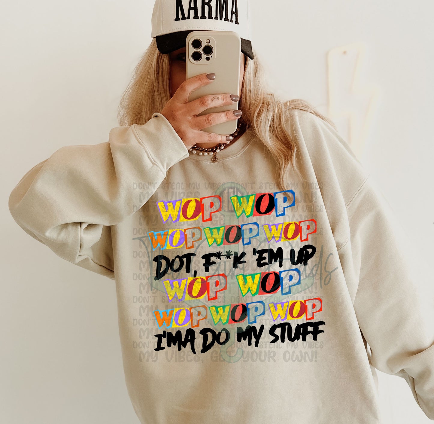Wop Wop Wop Top Design