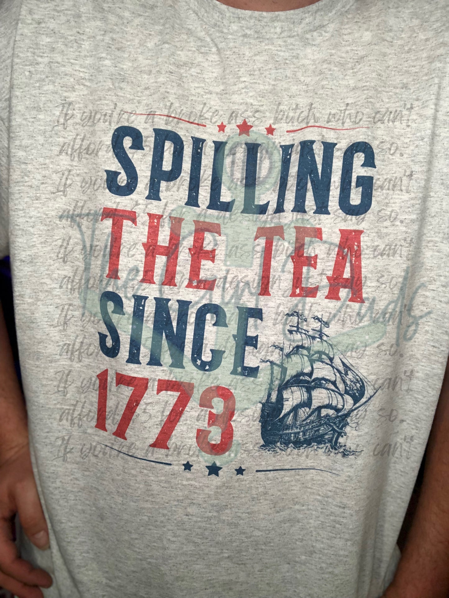 Spilling The Tea Since 1773 Top Design