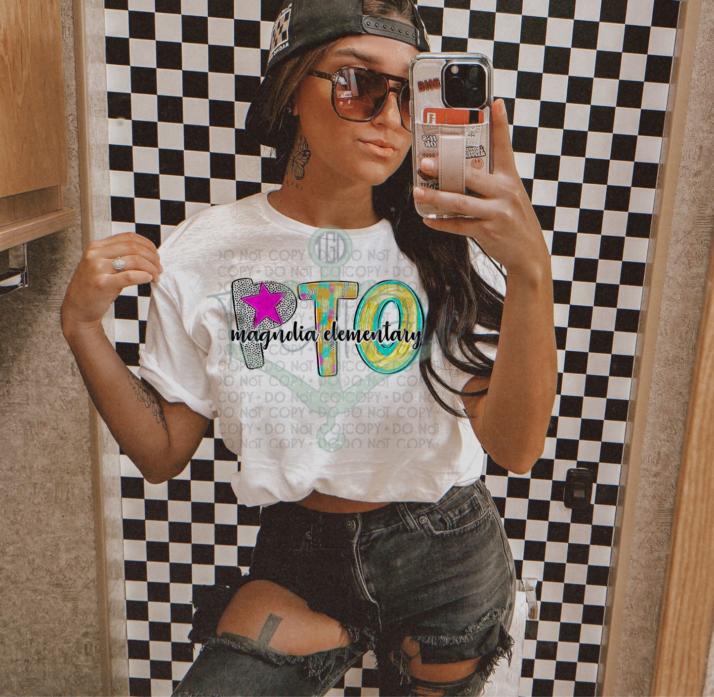 MES PTO White Adult T-Shirt