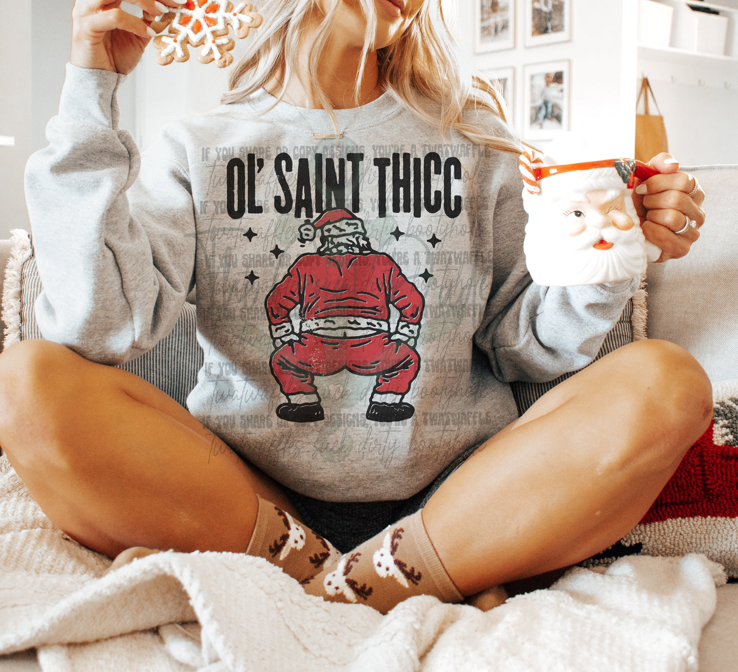 OL' Saint Thicc Top Design