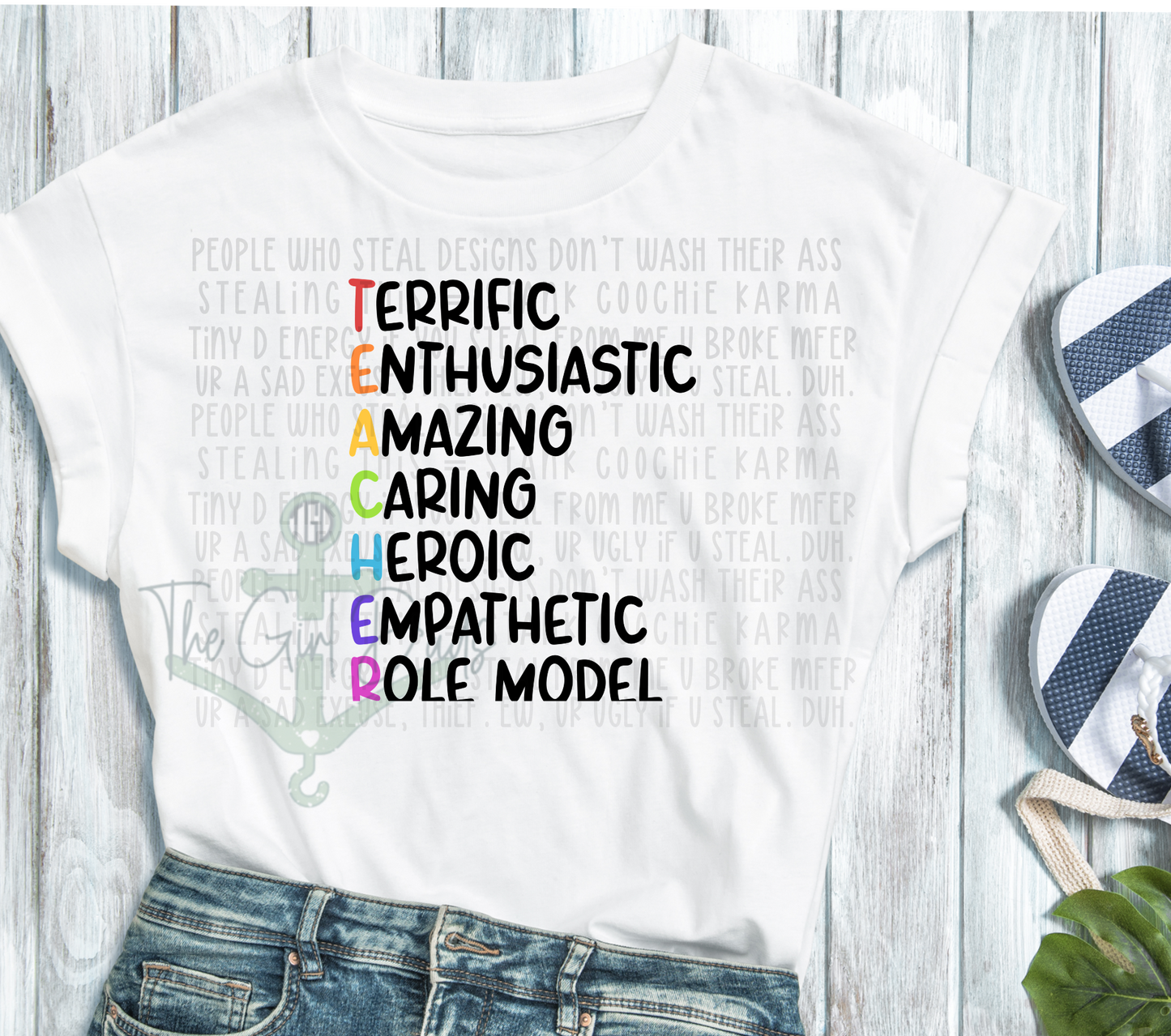 Teacher Acronym Top Design