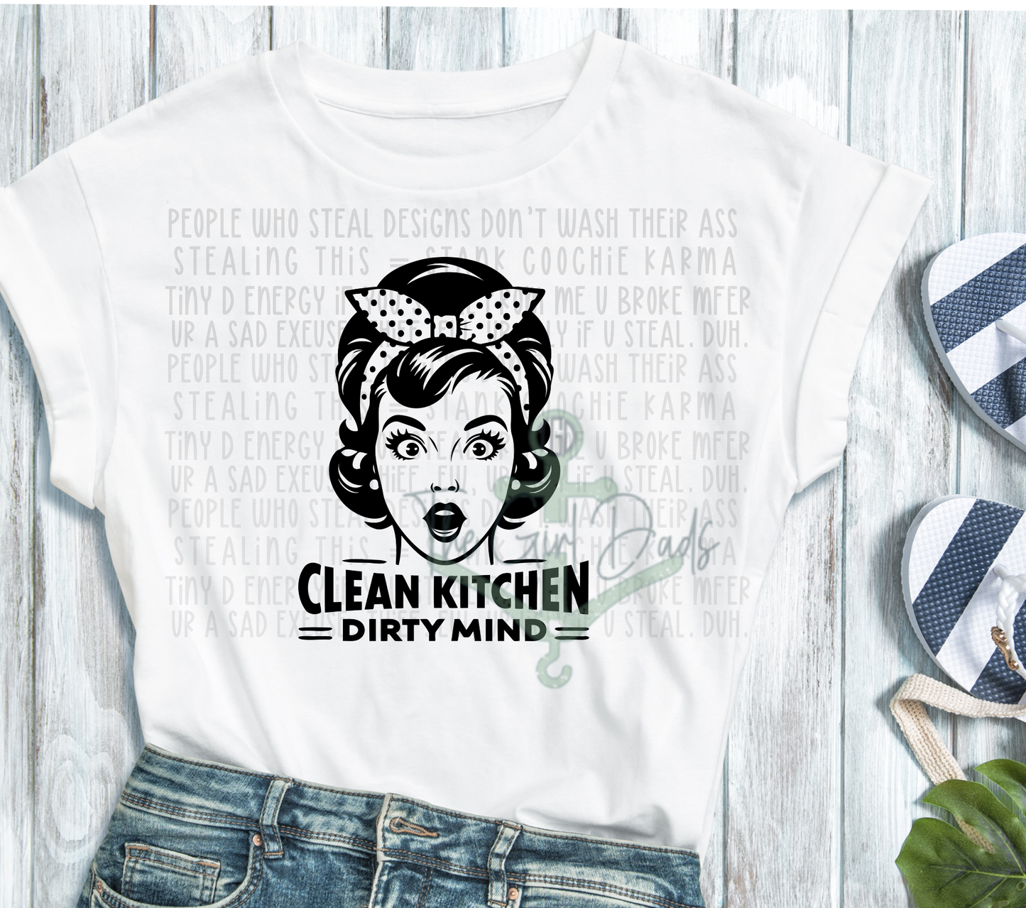 Clean House Dirty Mind Top Design