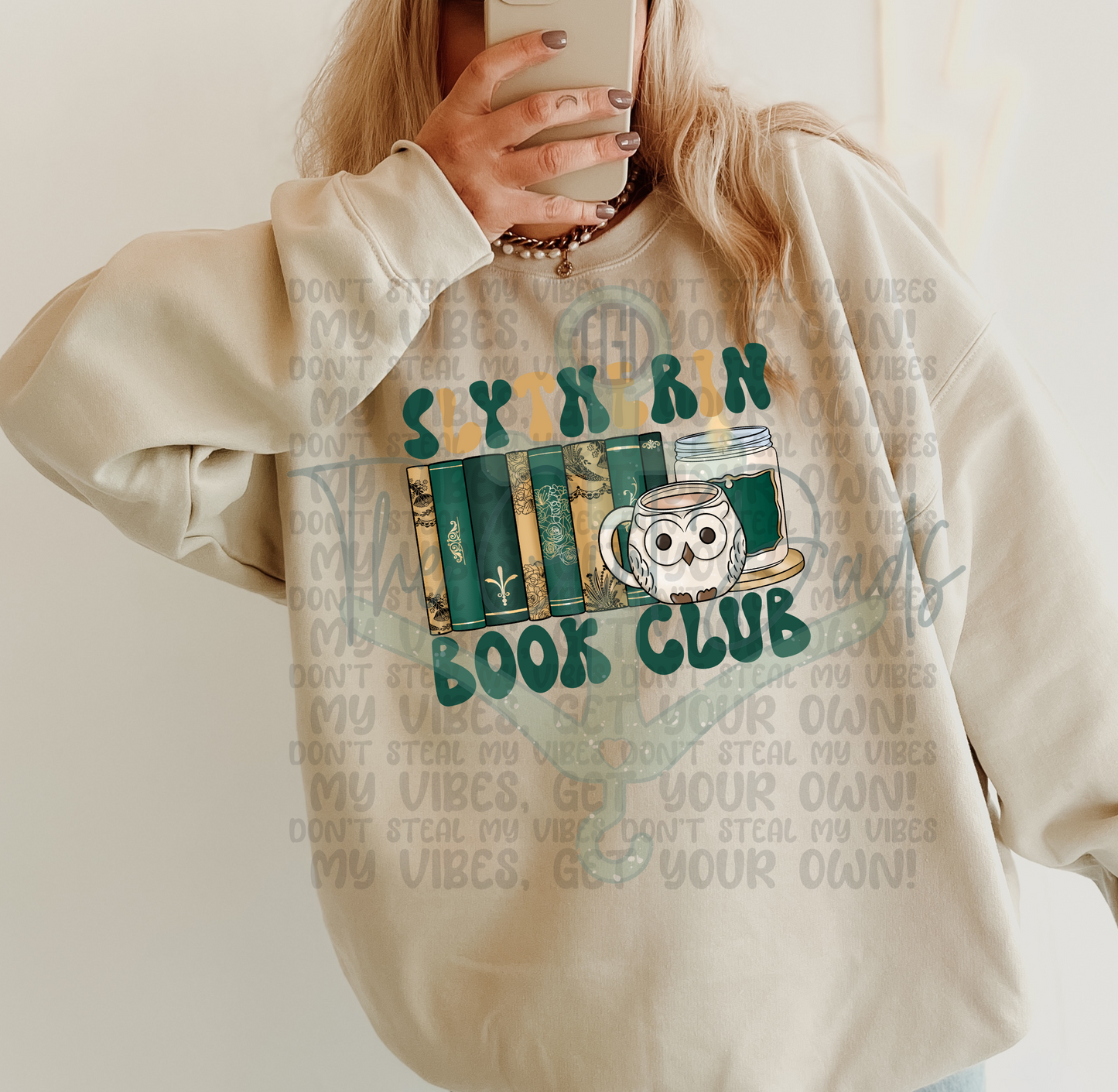 Slytherin Book Club Top Design