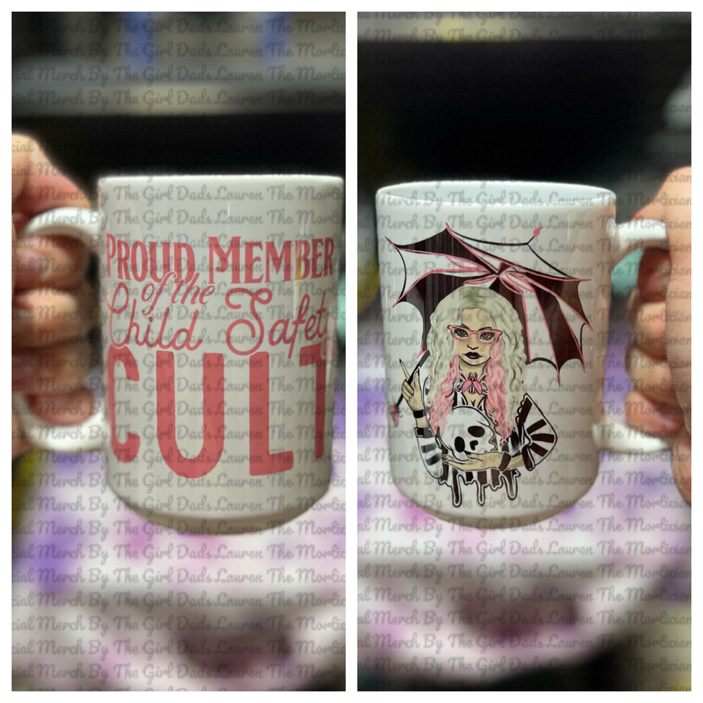 Proud Member Of The Child Safety Cult 15oz Coffee Mug