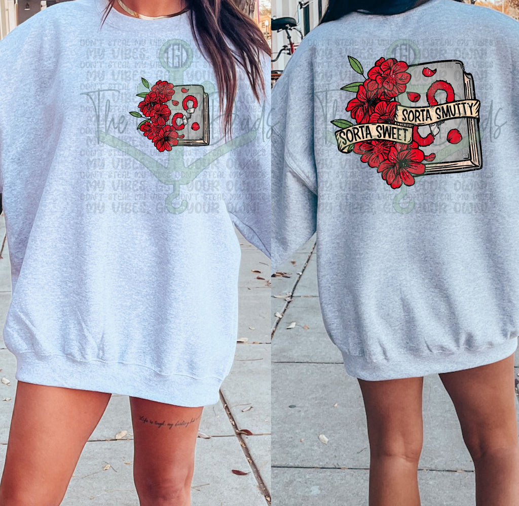 Sorta Sweet Sort Smutty (Front & Back) Top Design