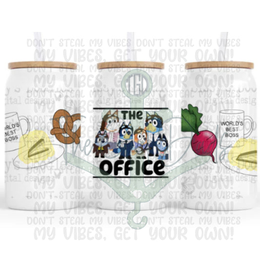 Blue Office 2 Drinkware