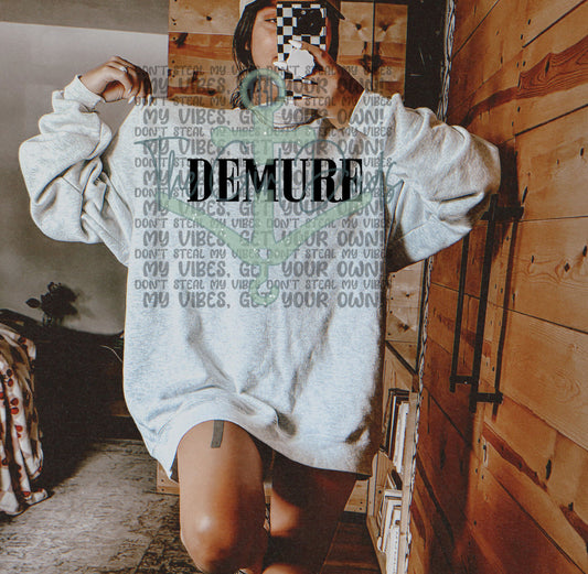 Demure Top Design