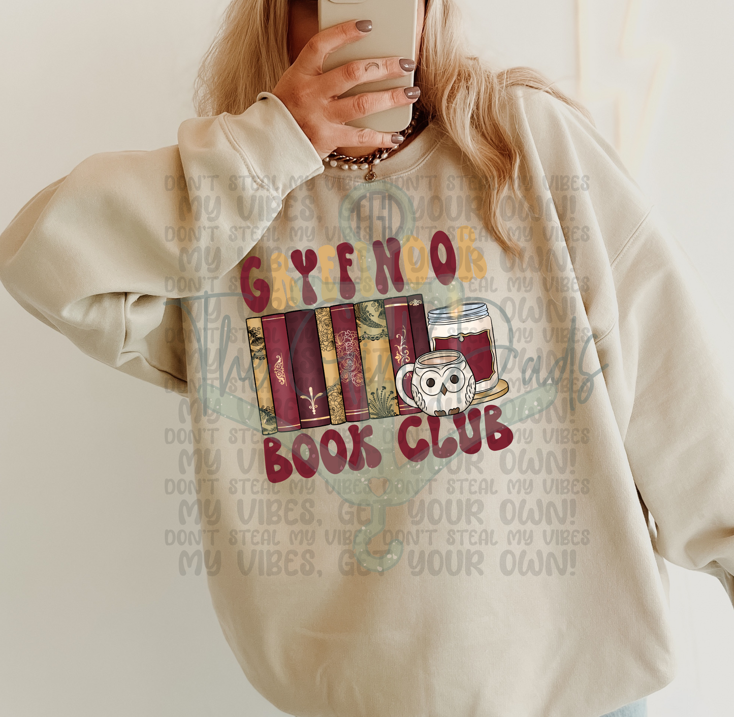 Gryffindor Book Club Top Design