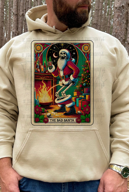 The Bad Santa Tarot Top Design