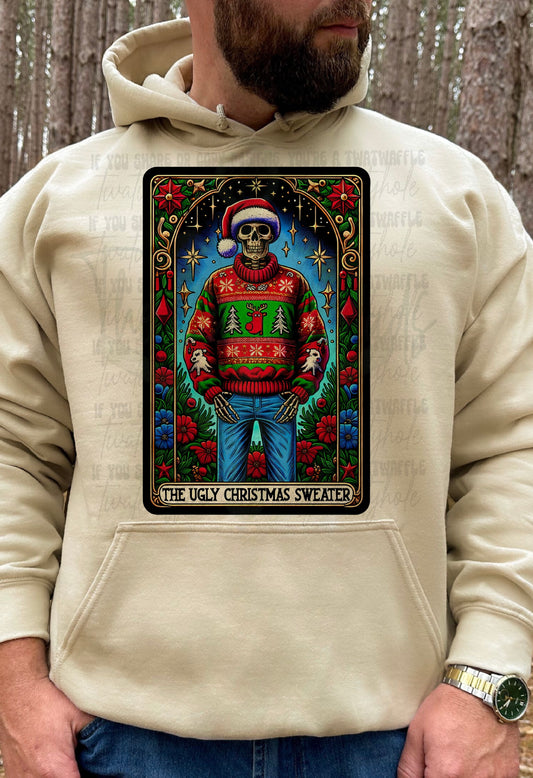 The Ugly Christmas Sweater Tarot Top Design