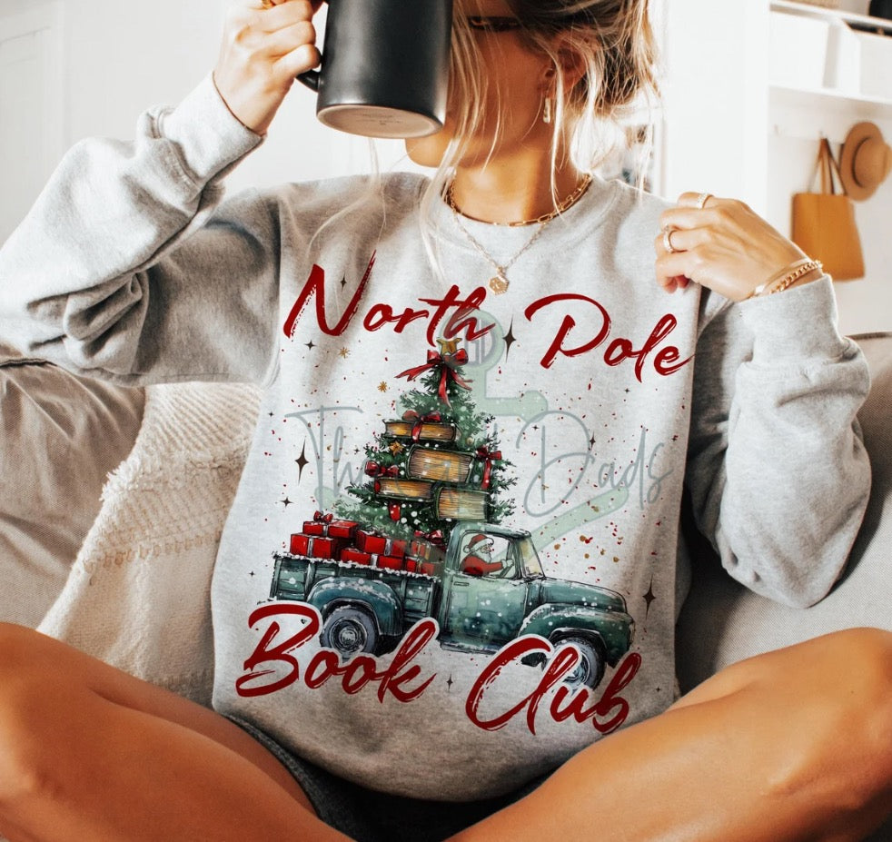 North Pole Book Club Top Design