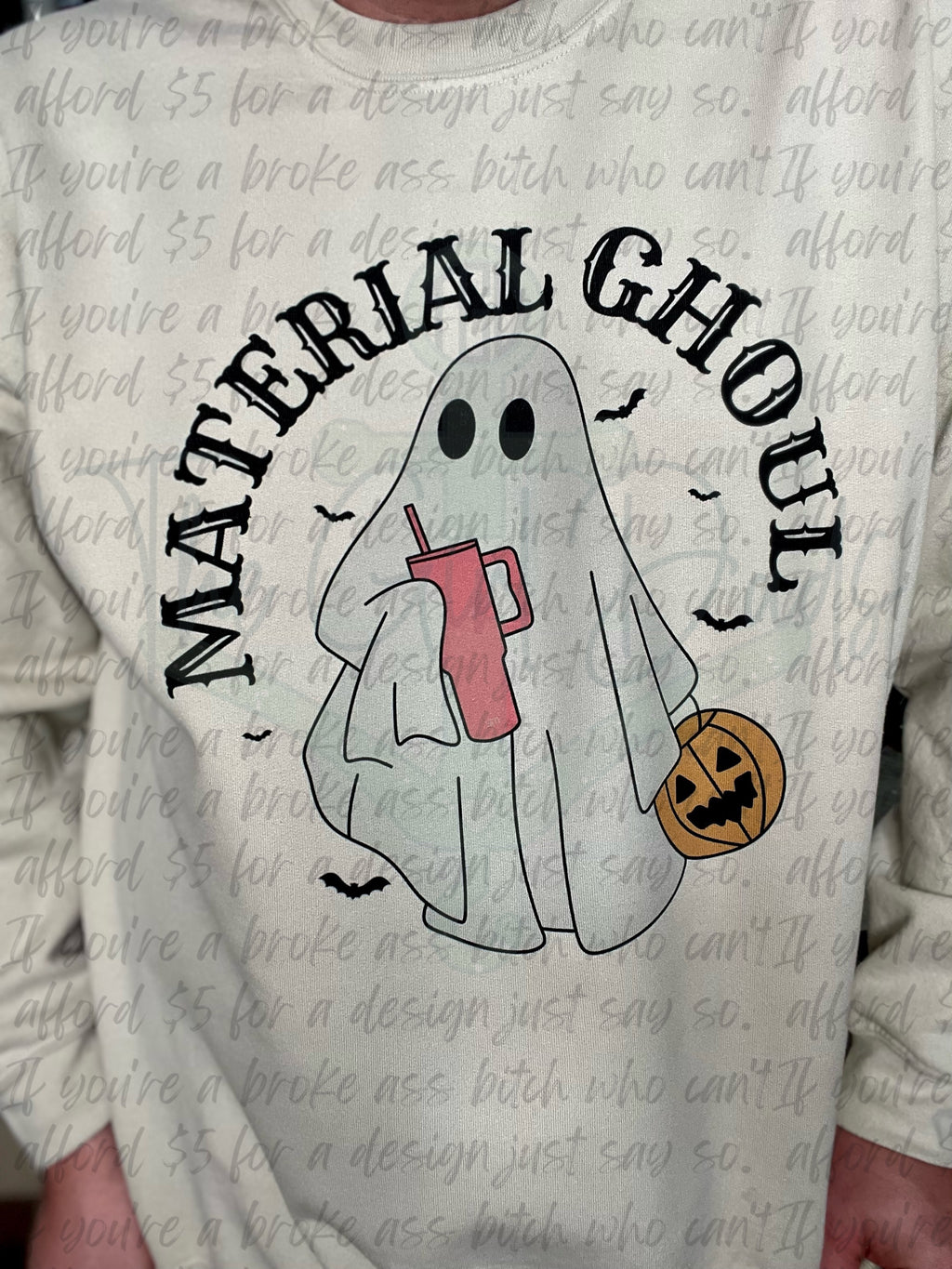 Material Ghoul Top Design