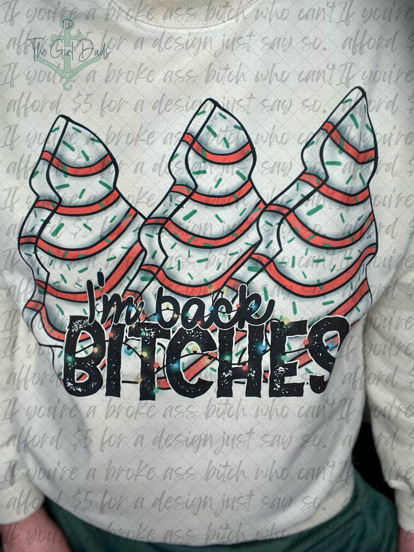 Im Back Bitches Top Design