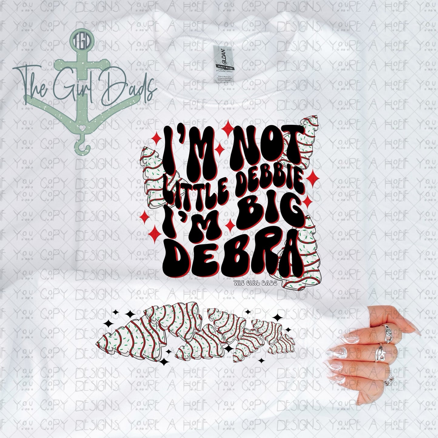 *EXCLUSIVE* I'm Big Debra Top Design