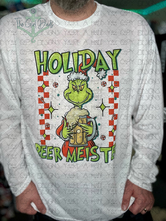 Holiday Beer Meister Top Design