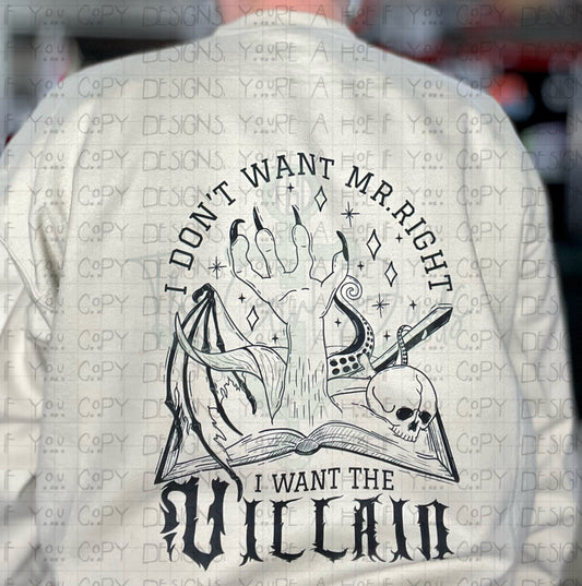 The Villain Top Design