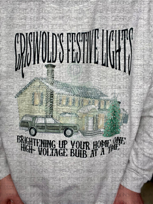 Griswold's Festive Lights Top Design