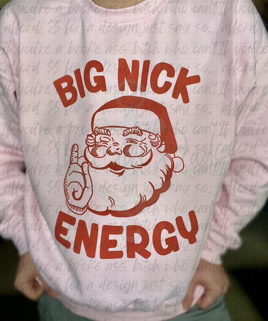 Big Nick Energy 2.0 Top Design