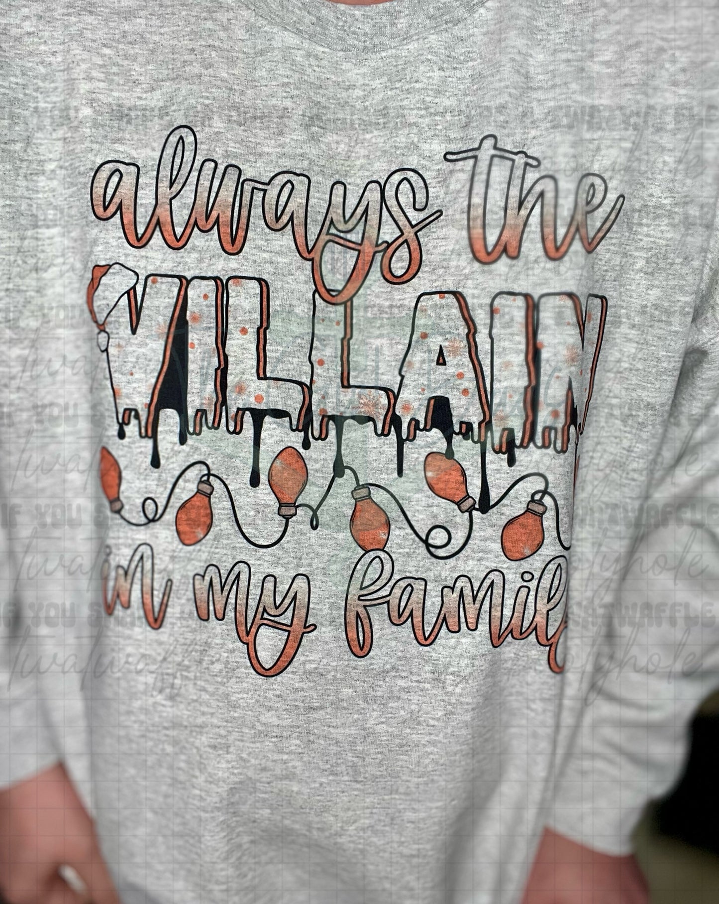 Always The Villain Top Design