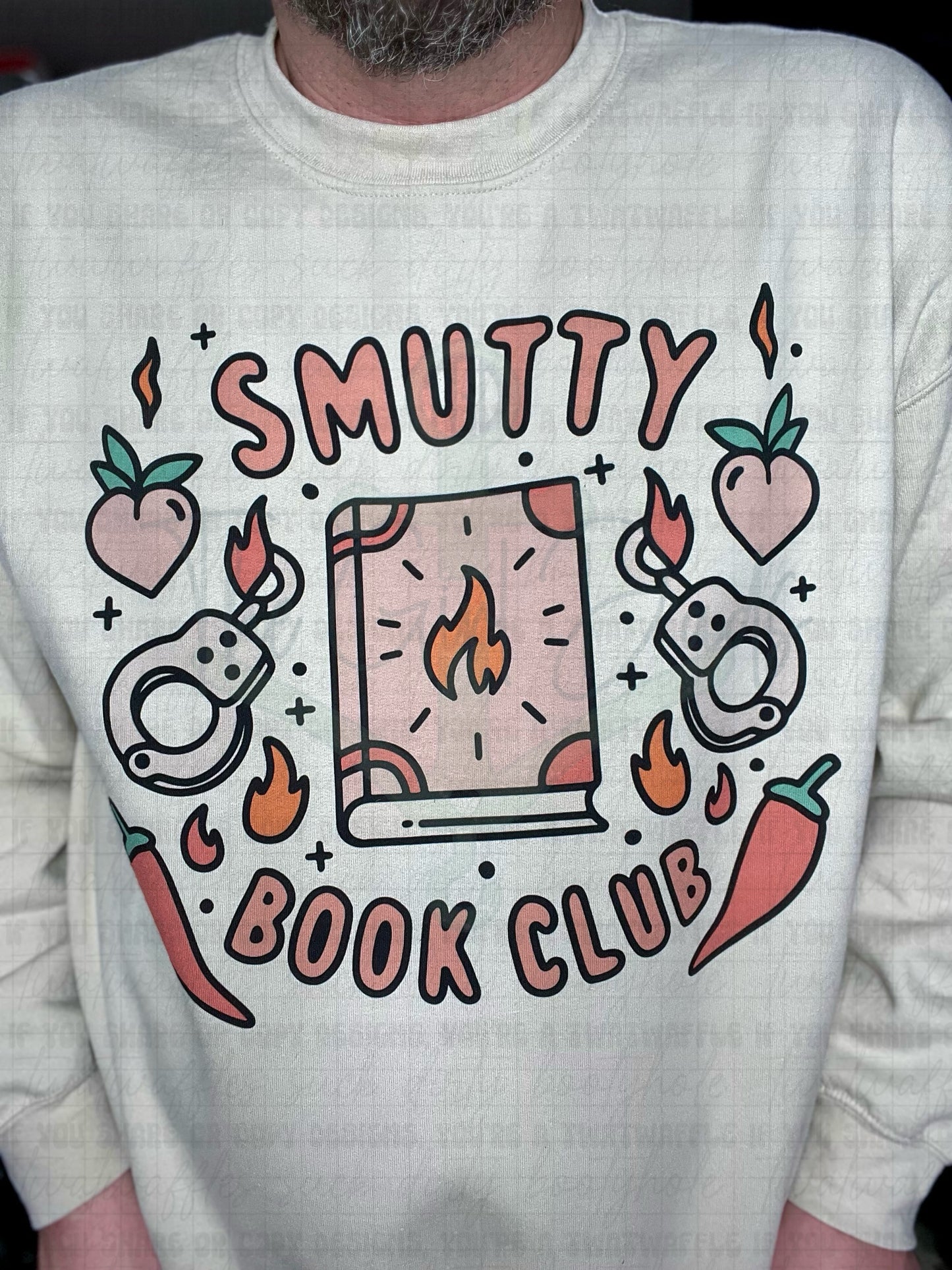 Smutty Book Club Top Design