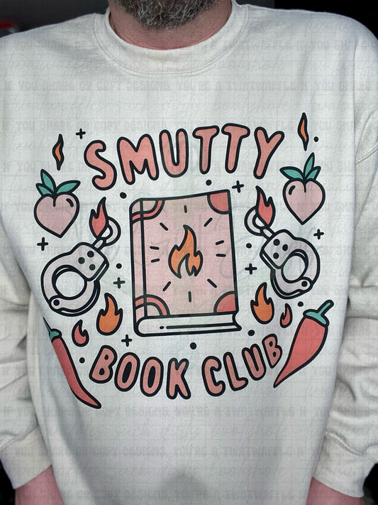 Smutty Book Club Top Design