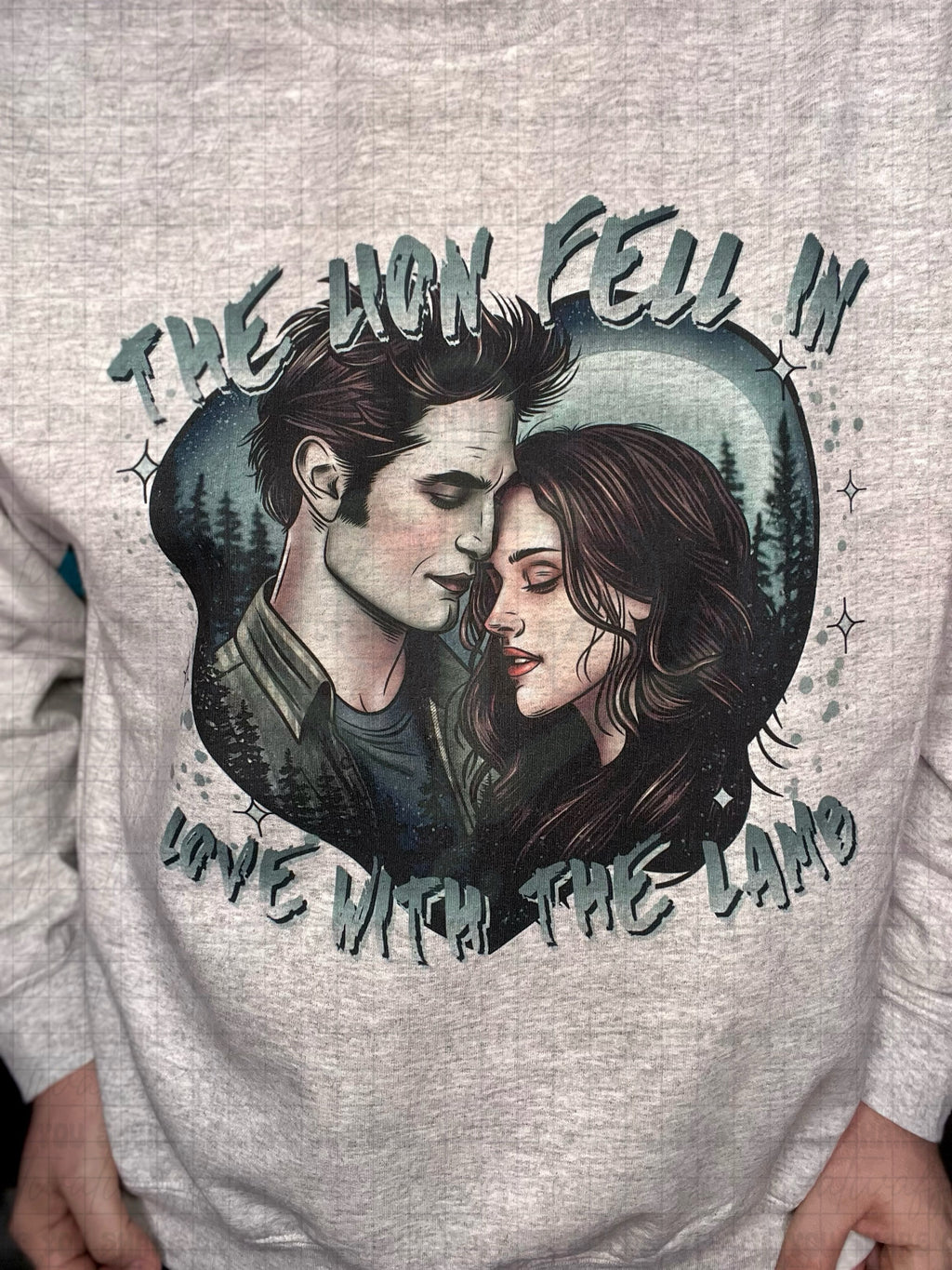 The Lion Fell In Love With The Lamb Top Design