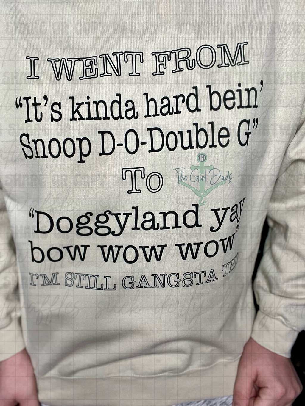 I'm Still Gangsta Tho Dogg Top Design