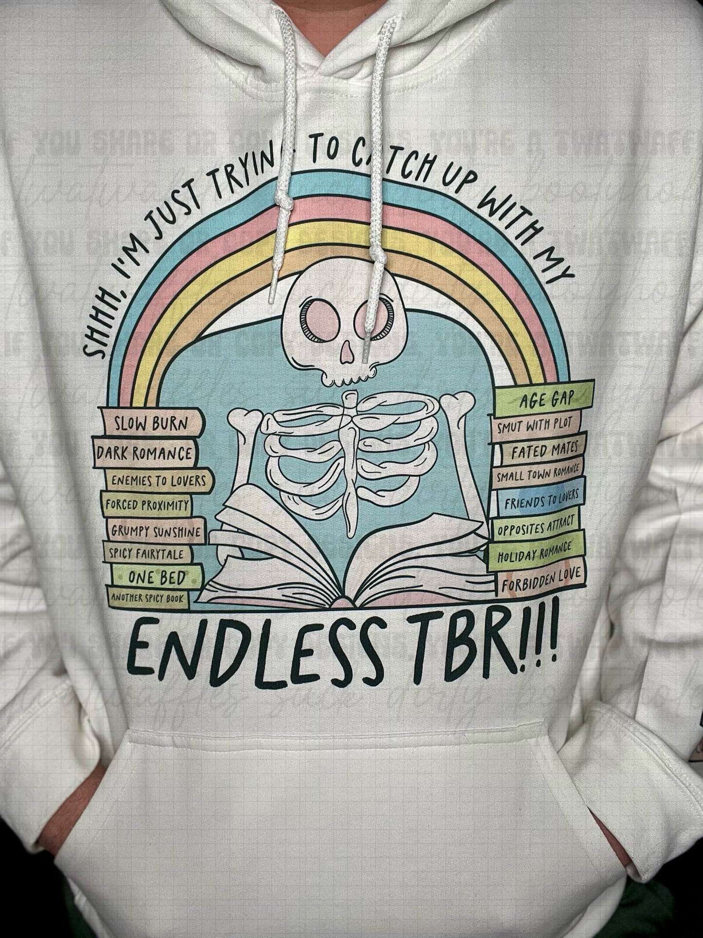 Shhh, I'm Just Trying To Catch Up With My Endless TBR Top Design