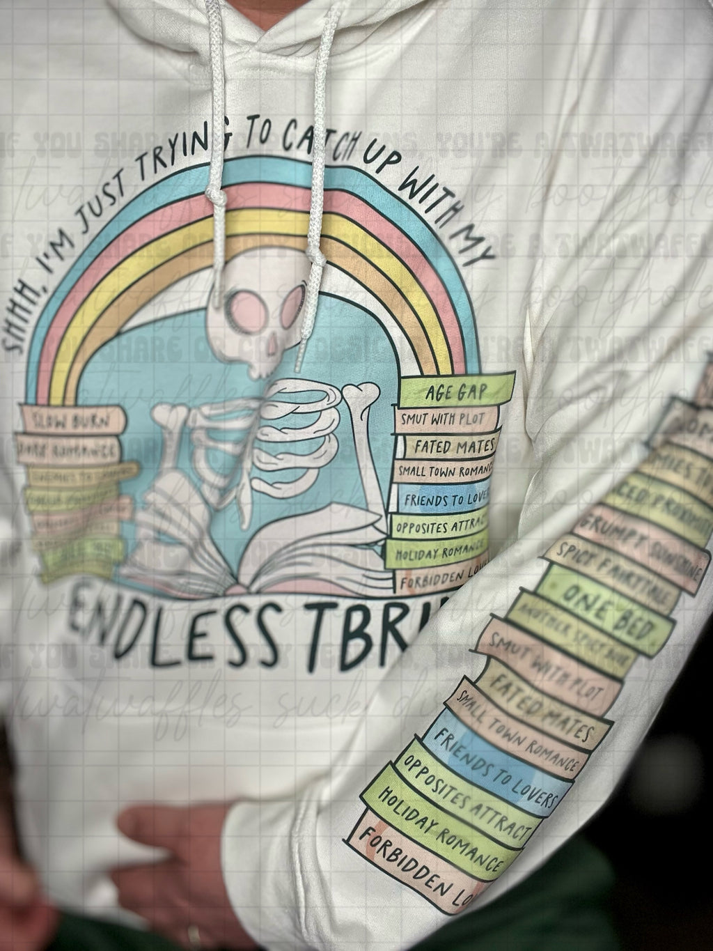 Shhh, I'm Just Trying To Catch Up With My Endless TBR Top Design