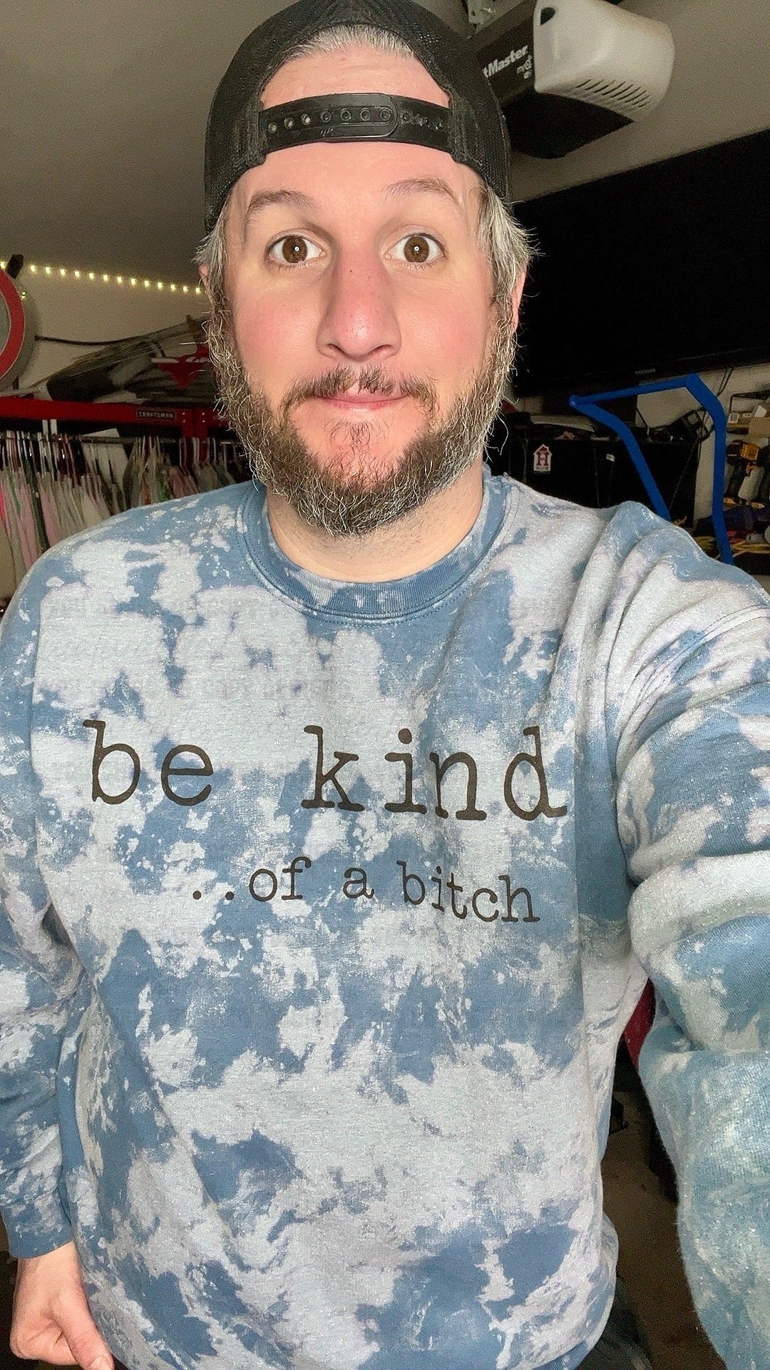 Be Kind. Of A Bitch Top Design