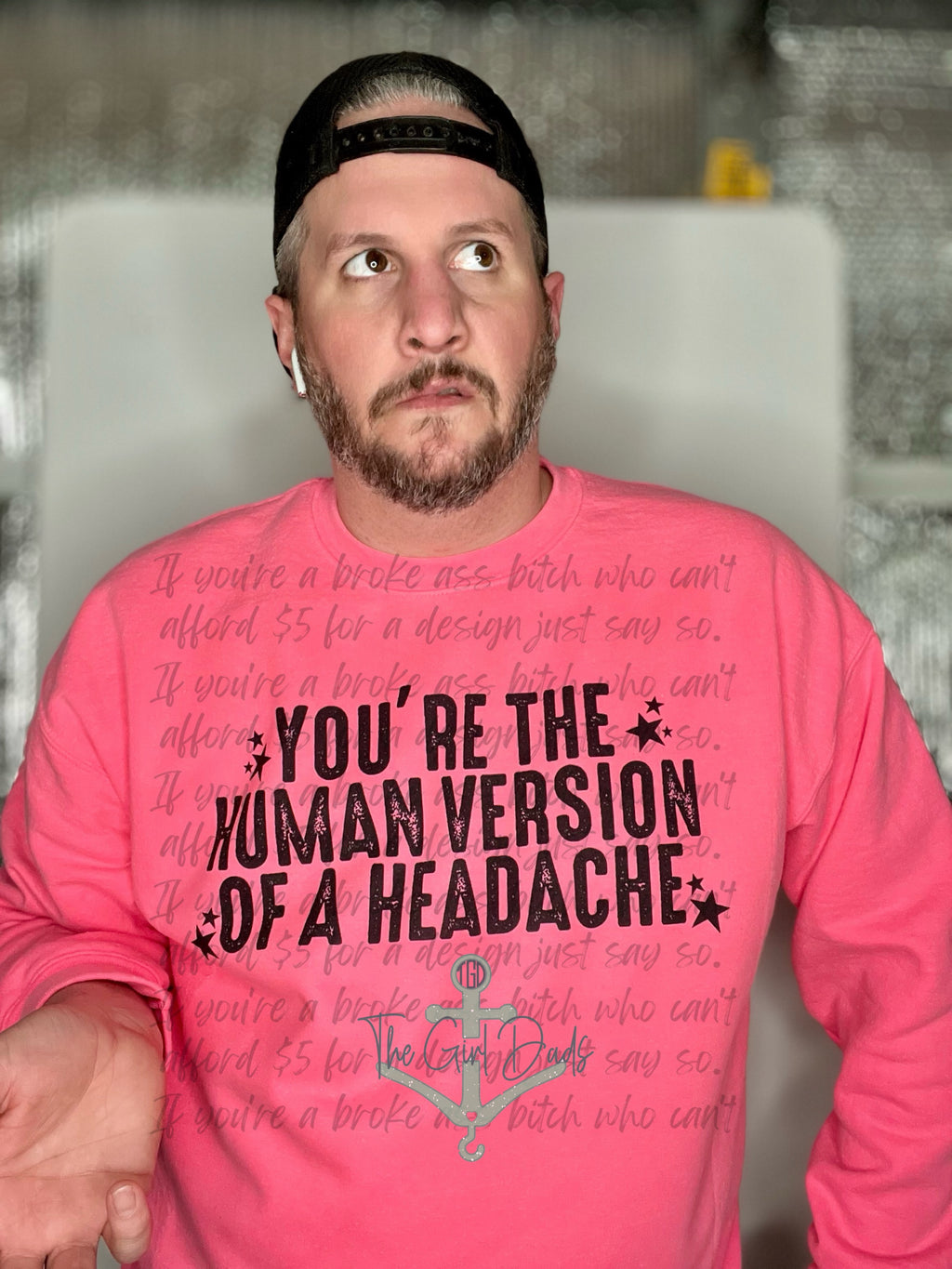 You're The Human Version Of A Headache Top Design