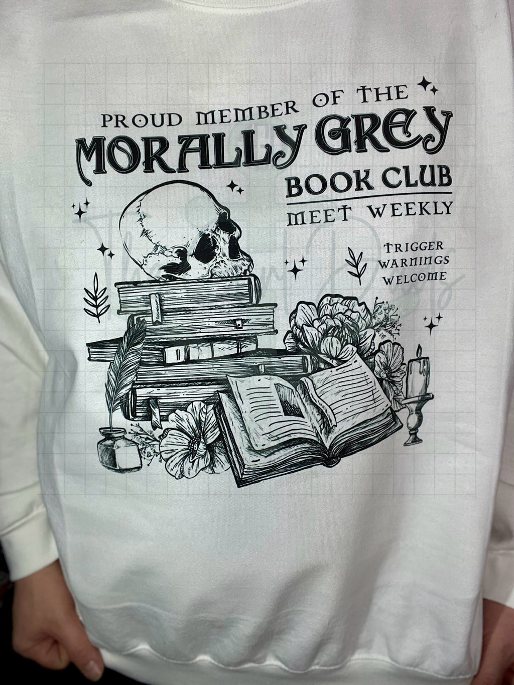 Proud Member Of The Morally Grey Book Club Top Design