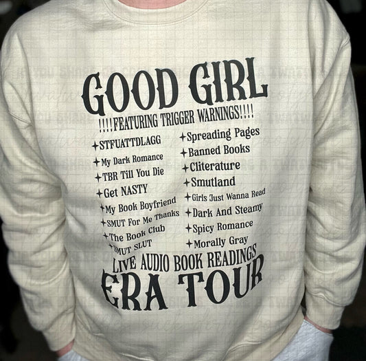 Good Girl Era Tour Top Design