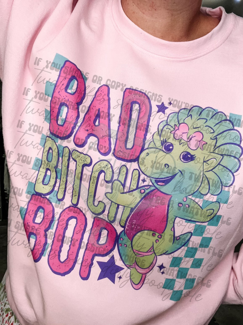 Bad Bitch Bop Top Design