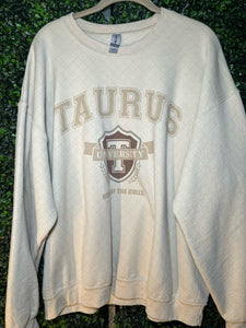 RTS Adult XL Sand Sweatshirt Taurus