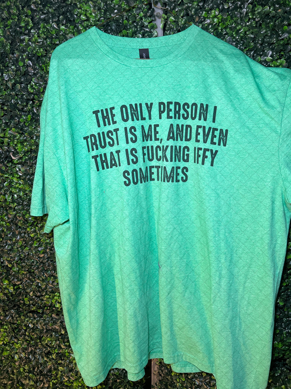 RTS Adult 2XL Irish Green T-Shirt Fucking Iffy