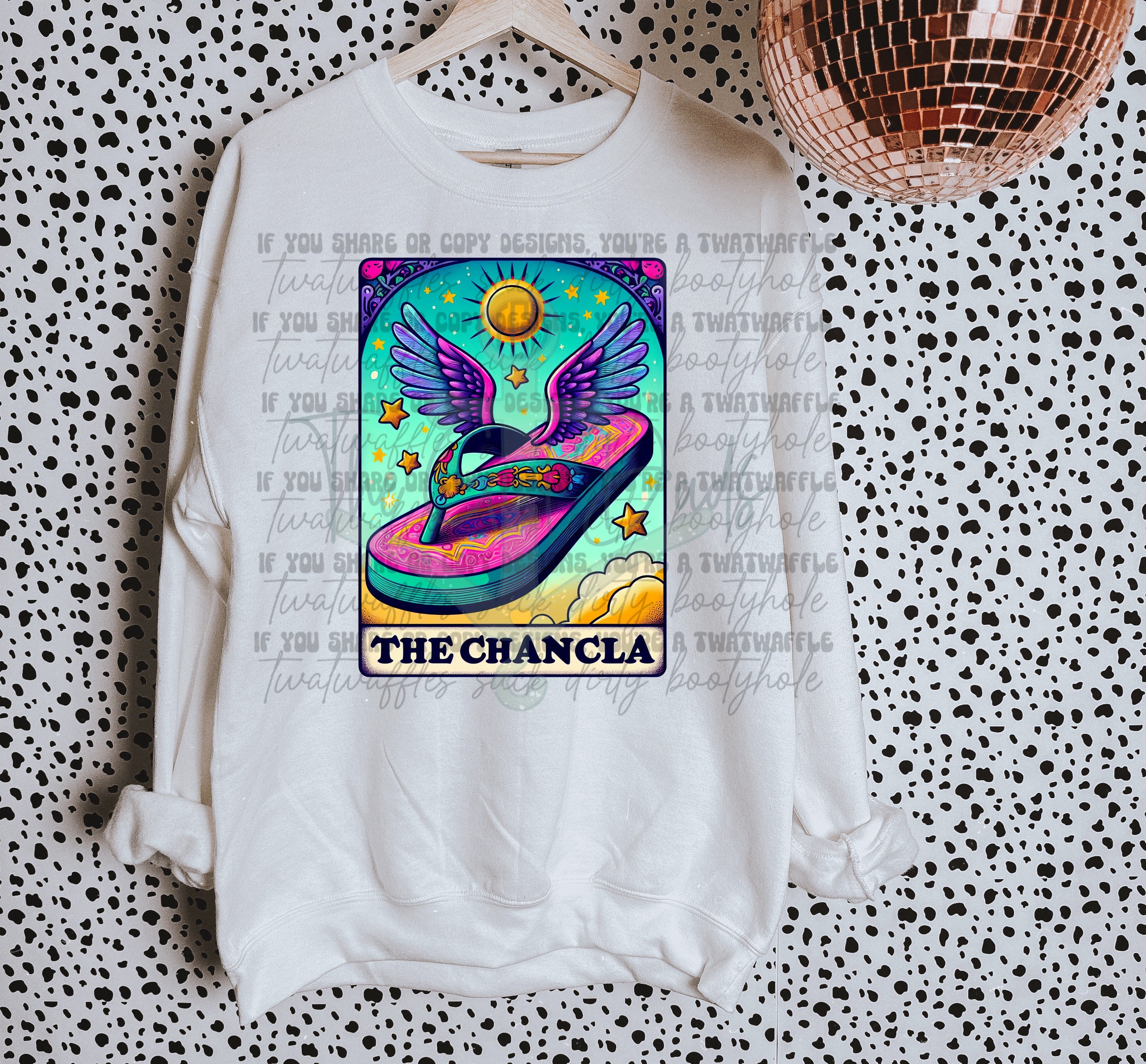 The Chancla Tarot 3 Top Design