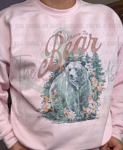 I Choose The Bear Top Design