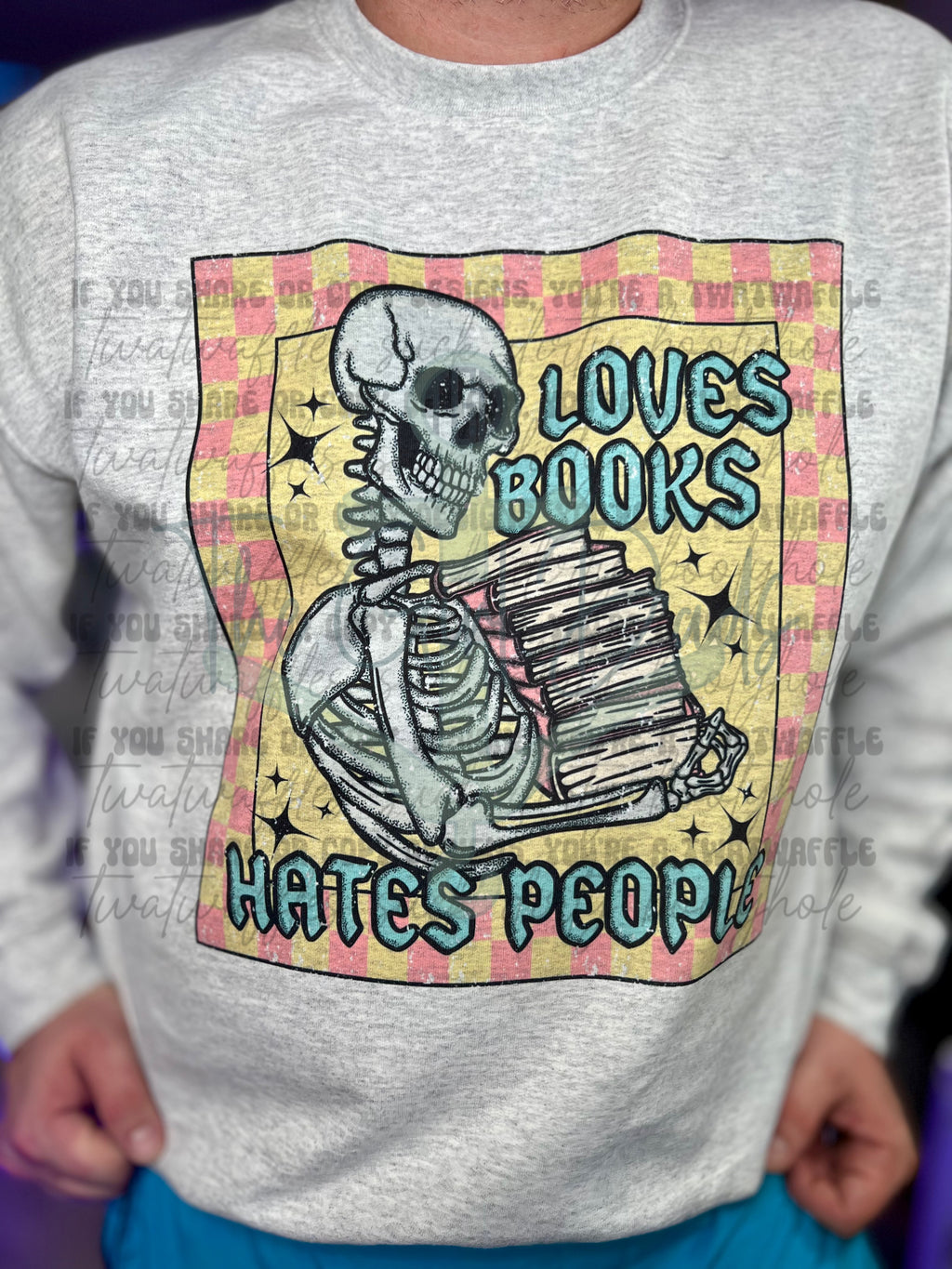 Loves Books Hates People Top Design