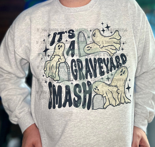 It's A Graveyard Smash Top Design