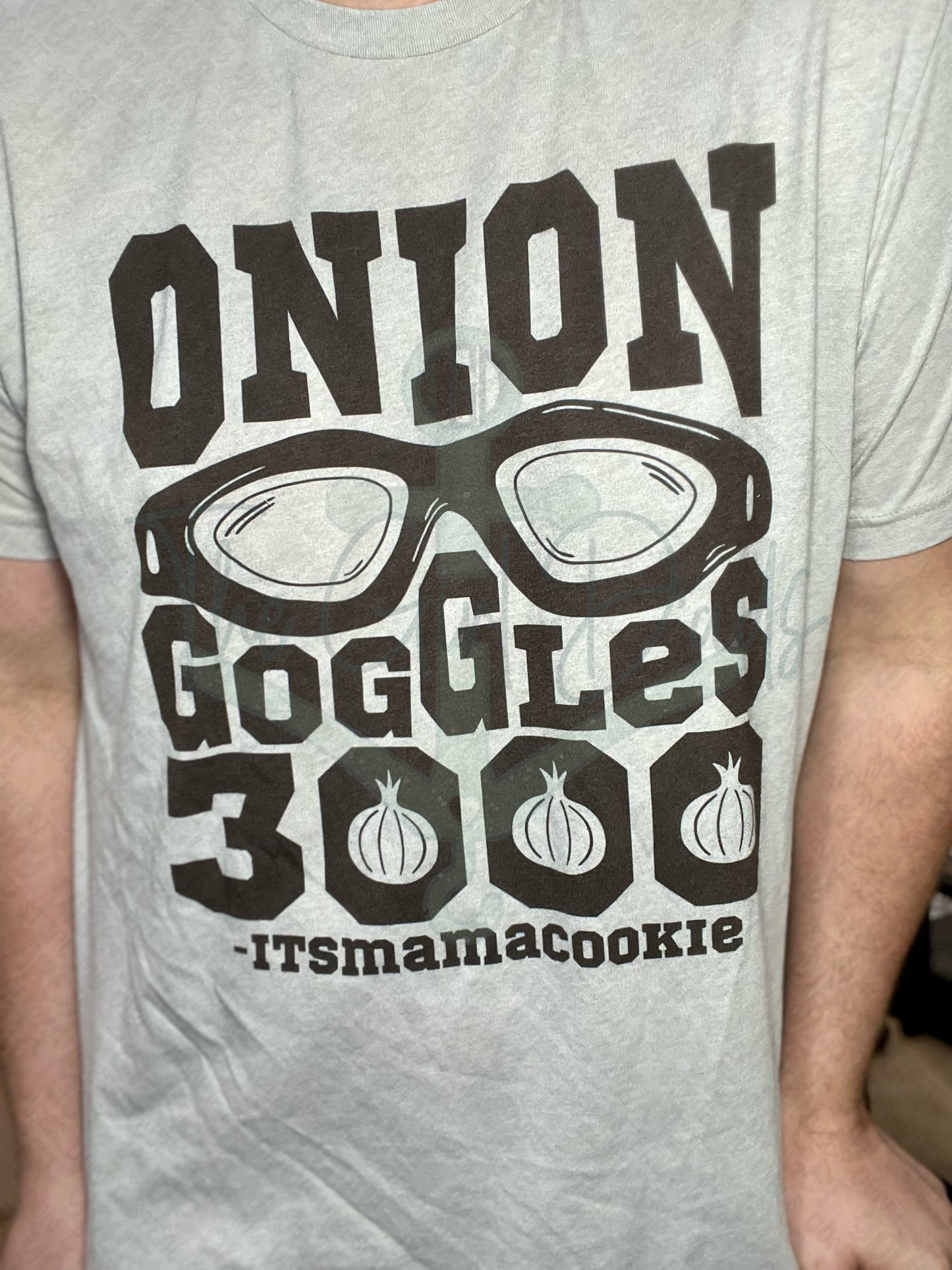 Onion Goggles 3000 Front & Back Top Design