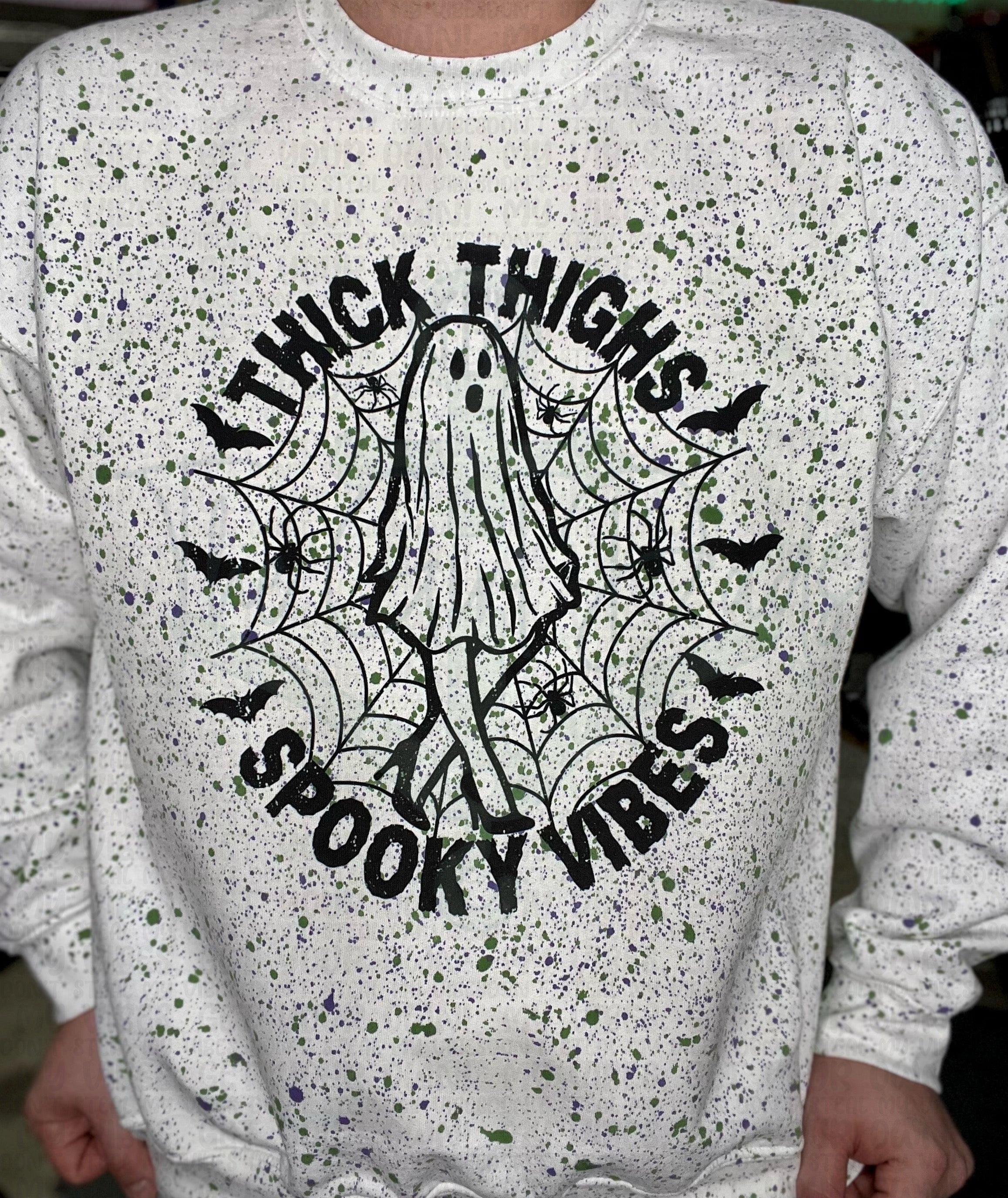 Thick Thighs & Spooky Vibes 3.0 Top Design
