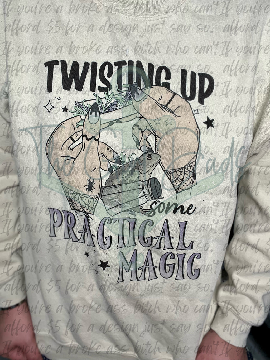 Twisting Up Some Practical Magic Top Design