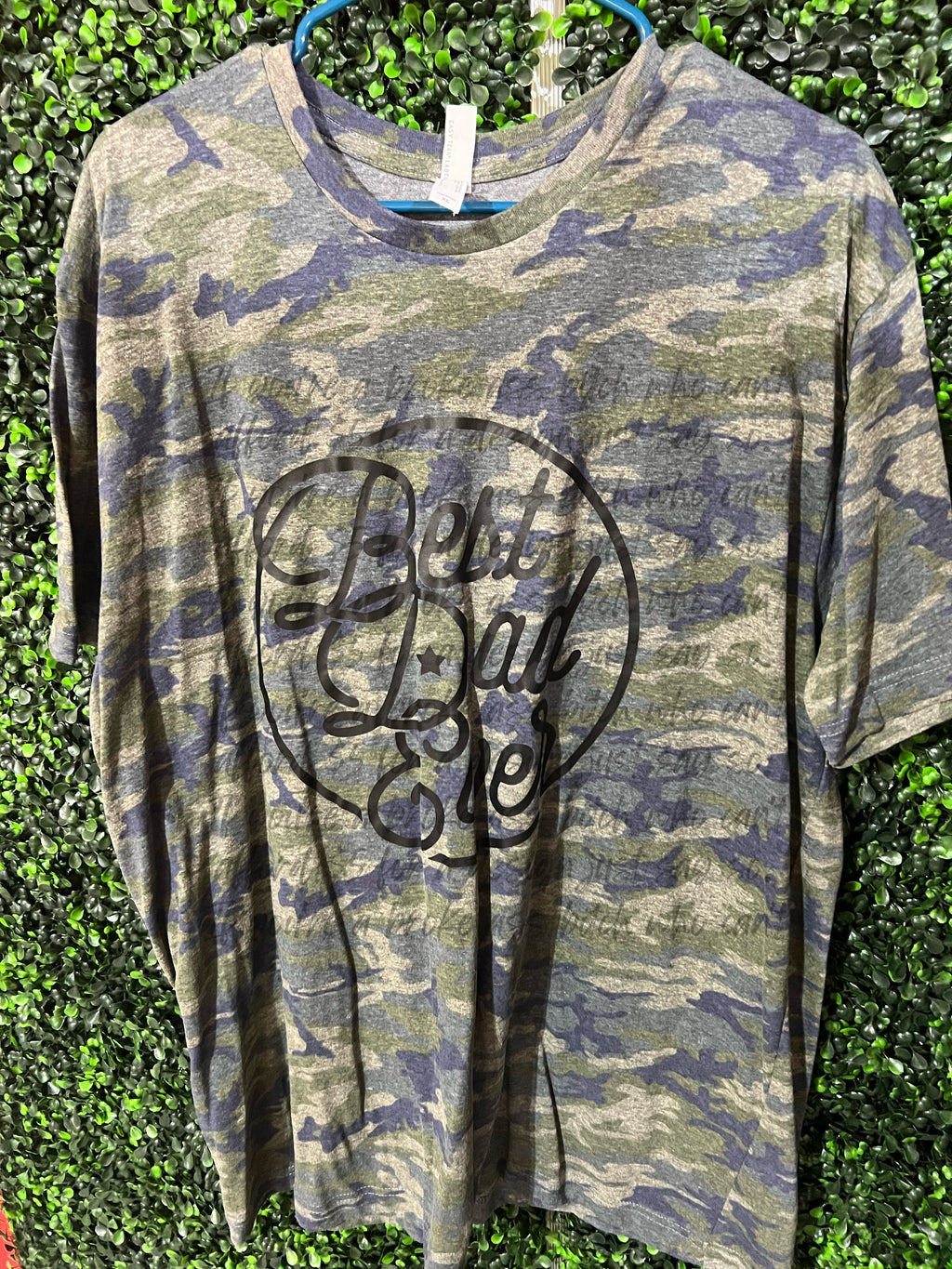 RTS Adult XL Camo T-Shirt Best Dad Ever