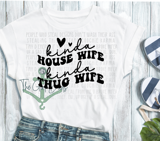 Thug Wife Top Design
