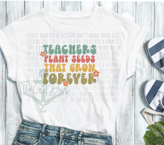 Teacher Plant Seeds Top Design