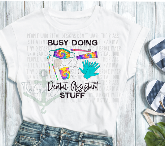 Dental Assistant Stuff Top Design