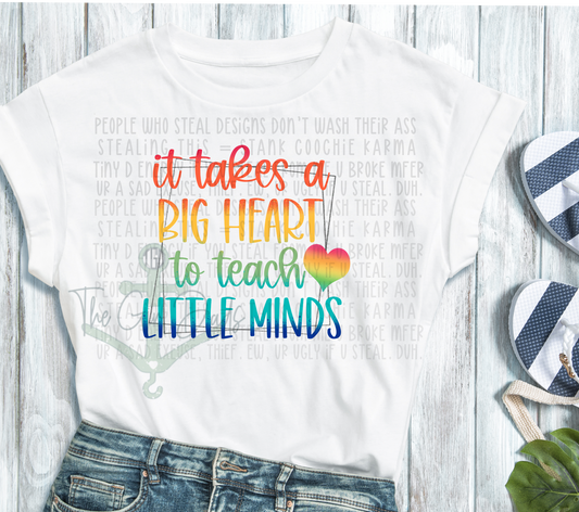 Teacher Hearts Top Design