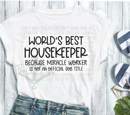 Housekeeper Top Design