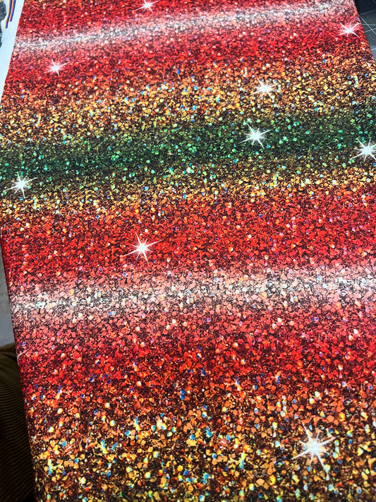 Fabric Destash: 1/2 yard printed glitter Bullet Textured